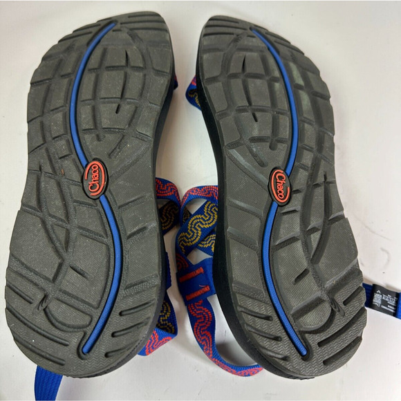 Chaco Z/1 Classic Sandal Comfort Hiking Women's Size 11 Gains Royal Blue EUC - Picture 10 of 11